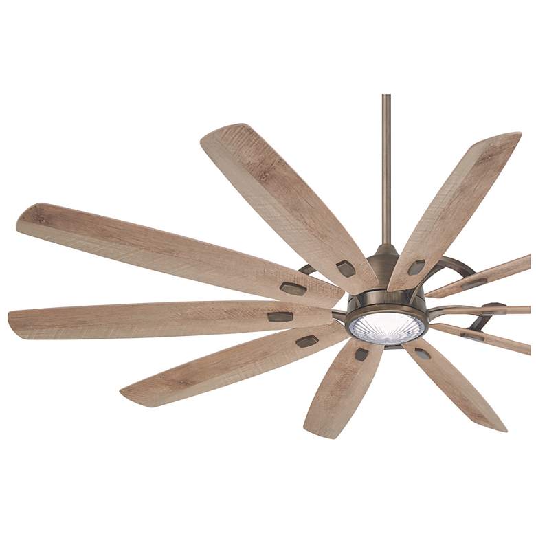 Image 4 84 inch Minka Aire Barn H2O Heirloom Bronze Outdoor LED Smart Ceiling Fan more views