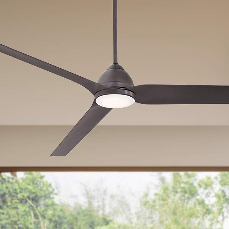 Image 1 84" Minka Aire Java Xtreme Kocoa Smart LED Ceiling Fan