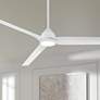 1_84" Minka Aire Java Xtreme White Smart LED Ceiling Fan