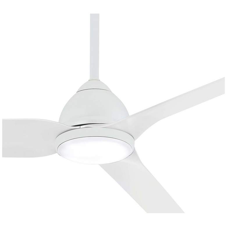 Image 3 84" Minka Aire Java Xtreme White Smart LED Ceiling Fan more views