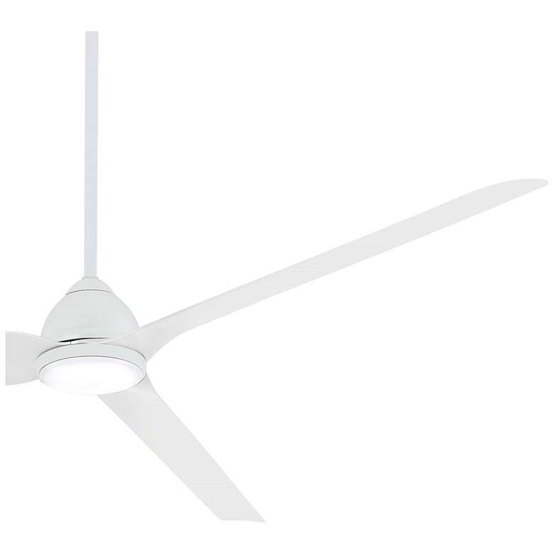 Image 4 84" Minka Aire Java Xtreme White Smart LED Ceiling Fan more views