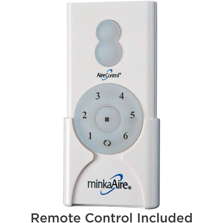 Image 5 84" Minka Aire Java Xtreme White Smart LED Ceiling Fan more views