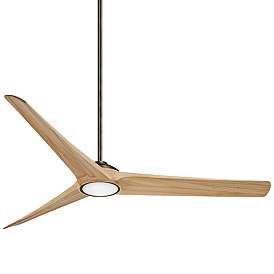 Image2 of 84" Minka Aire Timber Heirloom Bronze Modern LED Fan with Remote