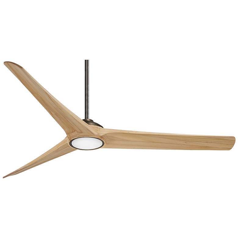 Image 2 84 inch Minka Aire Timber Heirloom Bronze Modern LED Fan with Remote