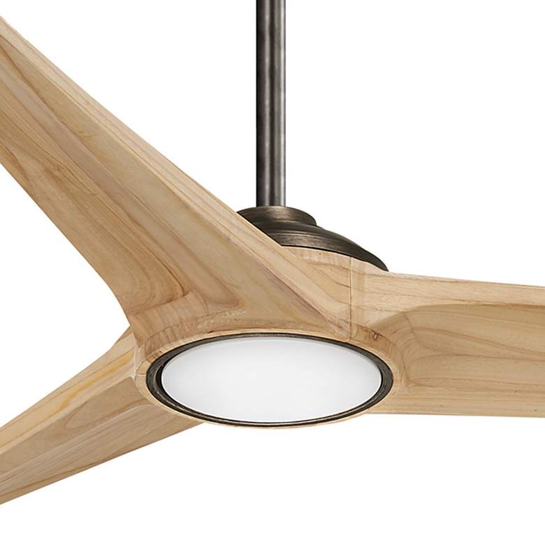 Image 3 84" Minka Aire Timber Heirloom Bronze Modern LED Fan with Remote more views