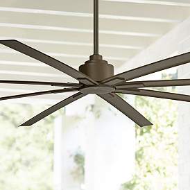 Image1 of 84" Minka Aire Xtreme H2O Bronze Wet Large Ceiling Fan with Remote