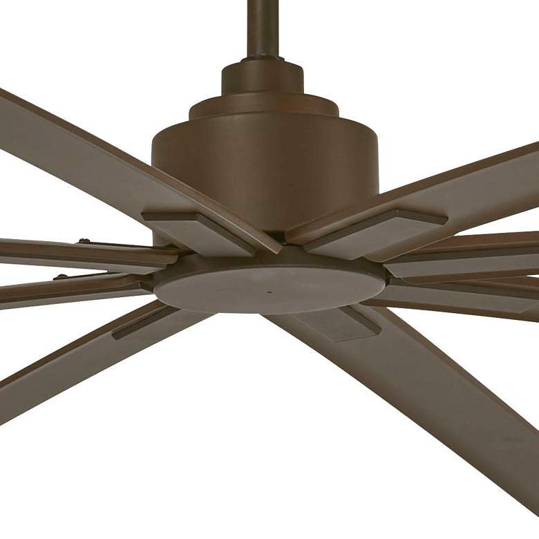 Image 3 84" Minka Aire Xtreme H2O Bronze Wet Large Ceiling Fan with Remote more views