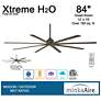 7_84" Minka Aire Xtreme H2O Bronze Wet Large Ceiling Fan with Remote more views
