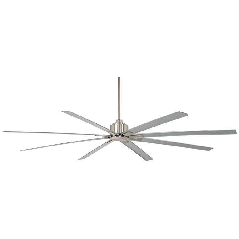 Image 2 84" Minka Aire Xtreme H2O Brushed Nickel Wet Ceiling Fan with Remote