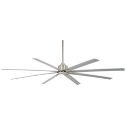 84&quot; Minka Aire Xtreme H2O Brushed Nickel Wet Ceiling Fan with Remote