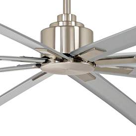 Image3 of 84" Minka Aire Xtreme H2O Brushed Nickel Wet Ceiling Fan with Remote more views