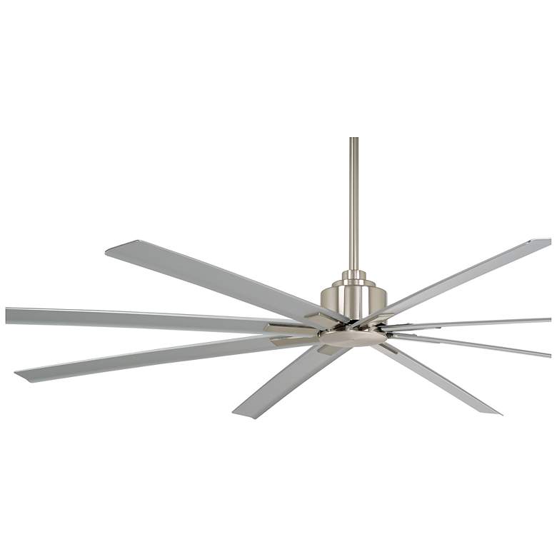 Image 4 84" Minka Aire Xtreme H2O Brushed Nickel Wet Ceiling Fan with Remote more views