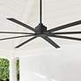 84" Minka Aire Xtreme H2O Coal Wet Ceiling Fan with Remote Control