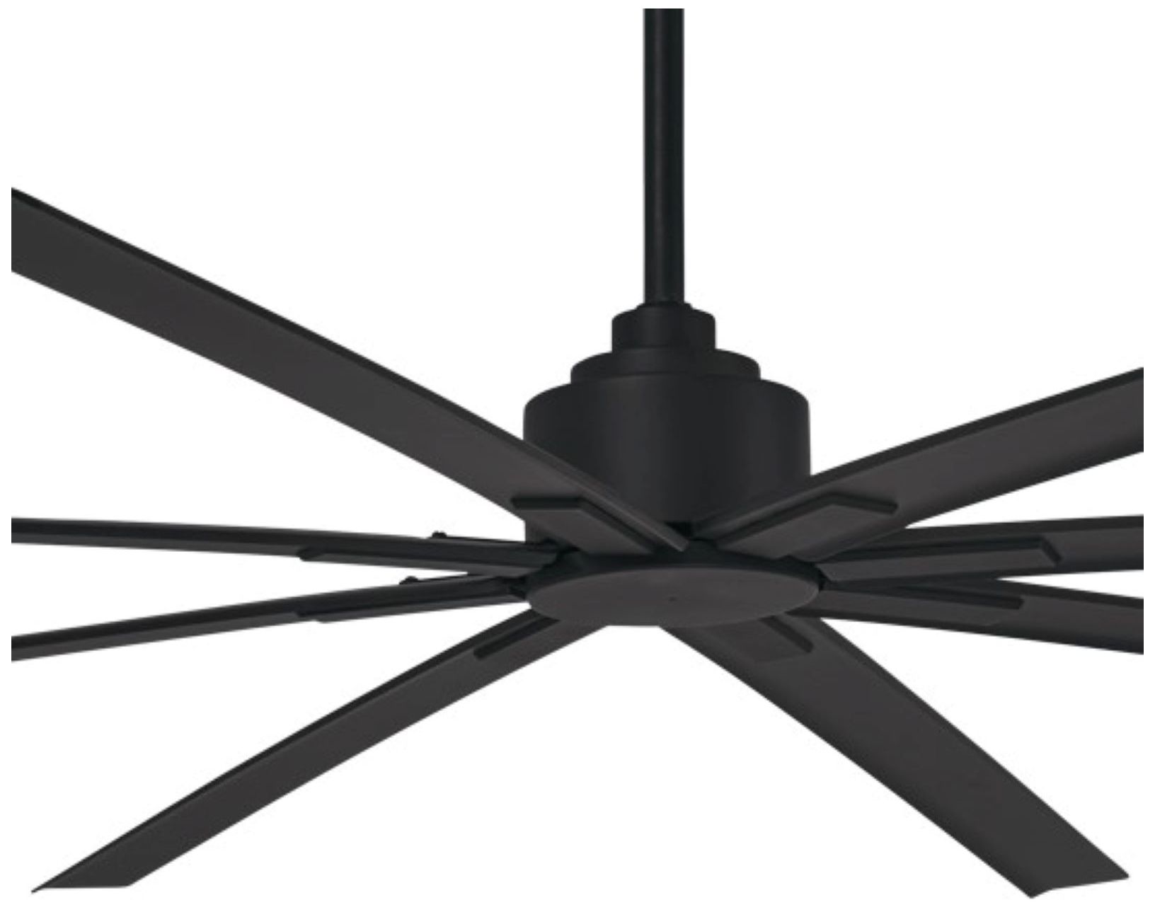 84" Minka Aire Xtreme H2O Coal Wet Ceiling Fan with Remote Control
