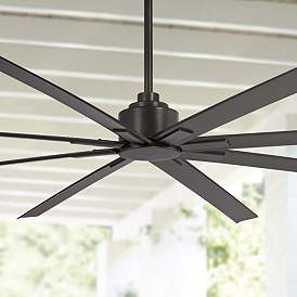 Image1 of 84" Minka Aire Xtreme H2O Iron Wet Ceiling Fan with Remote Control