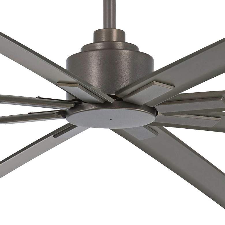 Image 3 84" Minka Aire Xtreme H2O Iron Wet Ceiling Fan with Remote Control more views