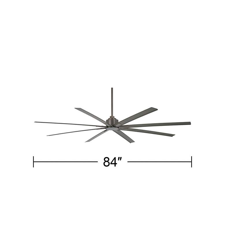 Image 6 84 inch Minka Aire Xtreme H2O Iron Wet Ceiling Fan with Remote Control more views
