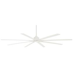 84&quot; Minka Aire Xtreme H2O White Wet Rated Large Fan with Remote