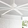 84" Minka Aire Xtreme H2O White Wet Rated Large Fan with Remote