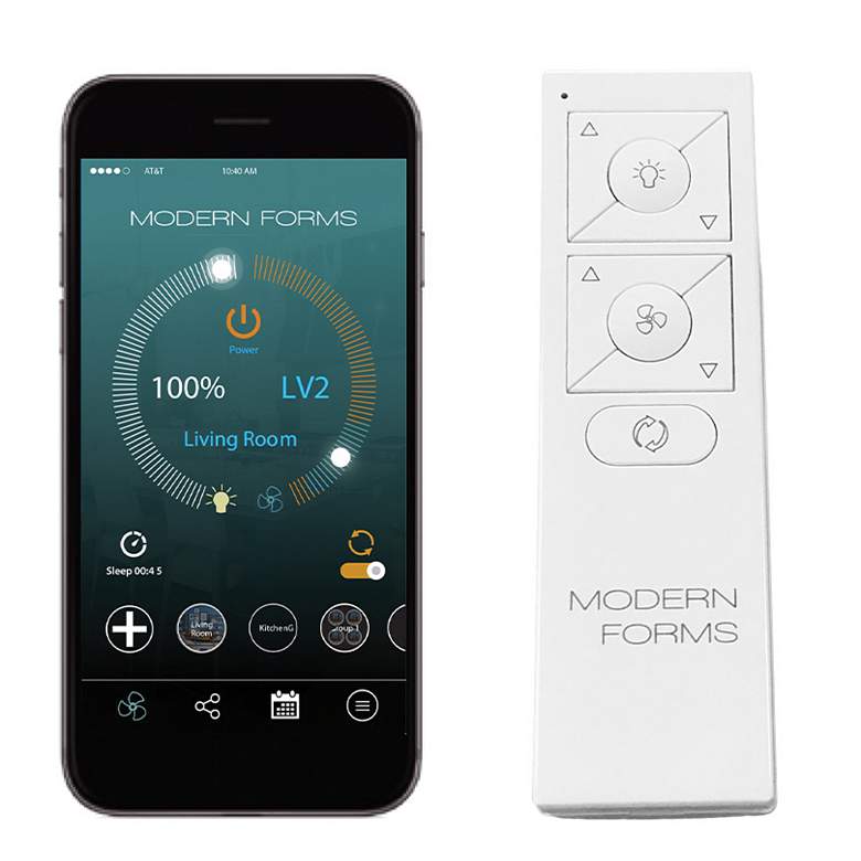 Image 2 84" Modern Forms Size Matters Matte Black Ceiling Fan more views