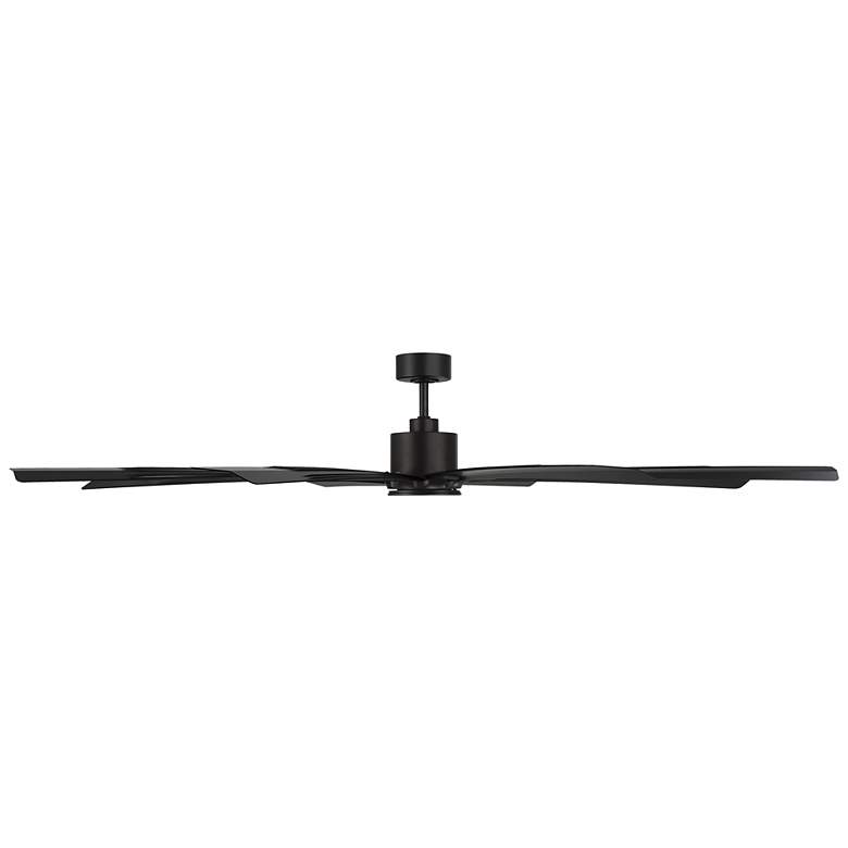 Image 3 84" Modern Forms Size Matters Matte Black Ceiling Fan more views