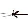84" Monte Carlo Vision 84 Oil-Rubbed Bronze LED Ceiling Fan
