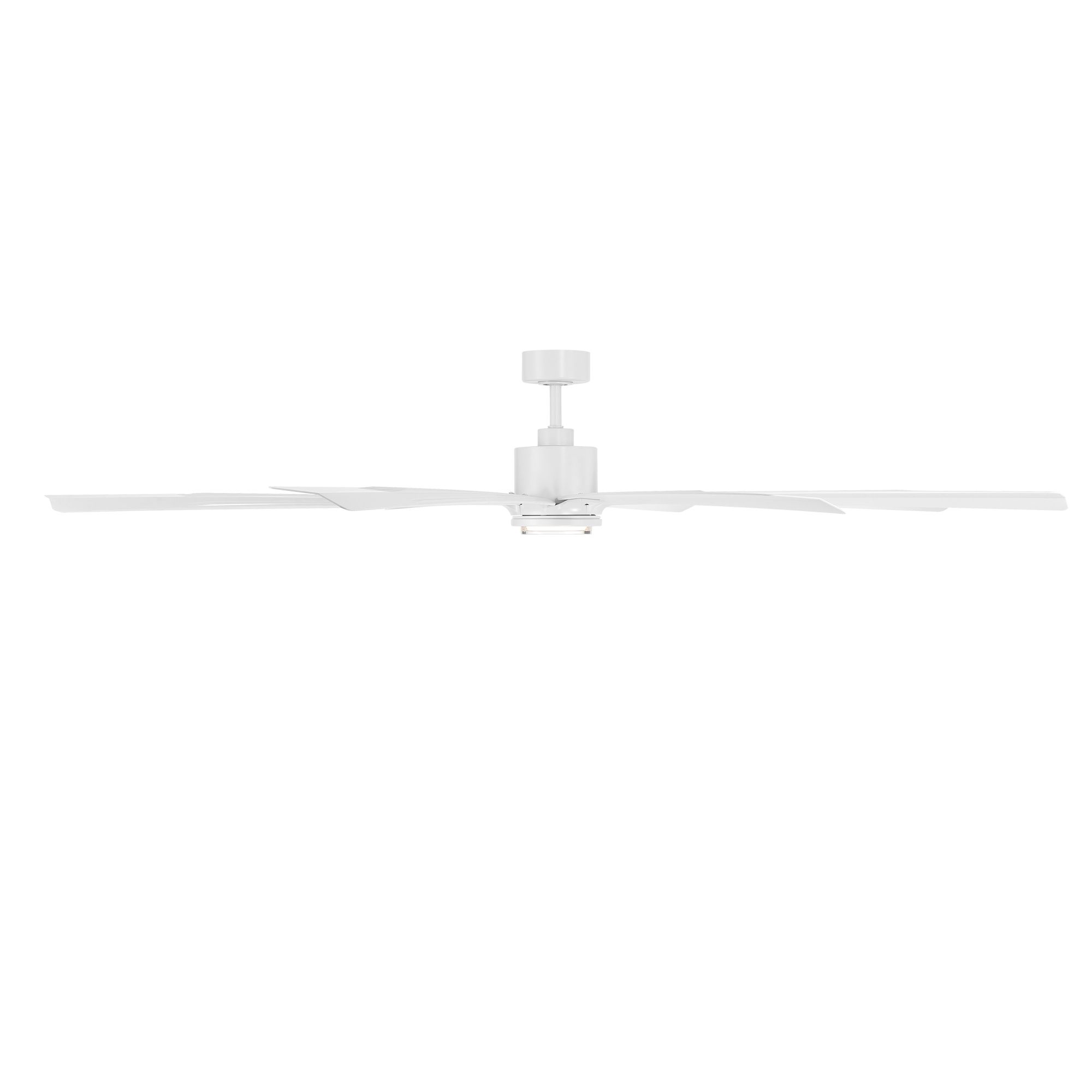 Image 3 84" Size Matters Matte White LED Smart Ceiling Fan more views