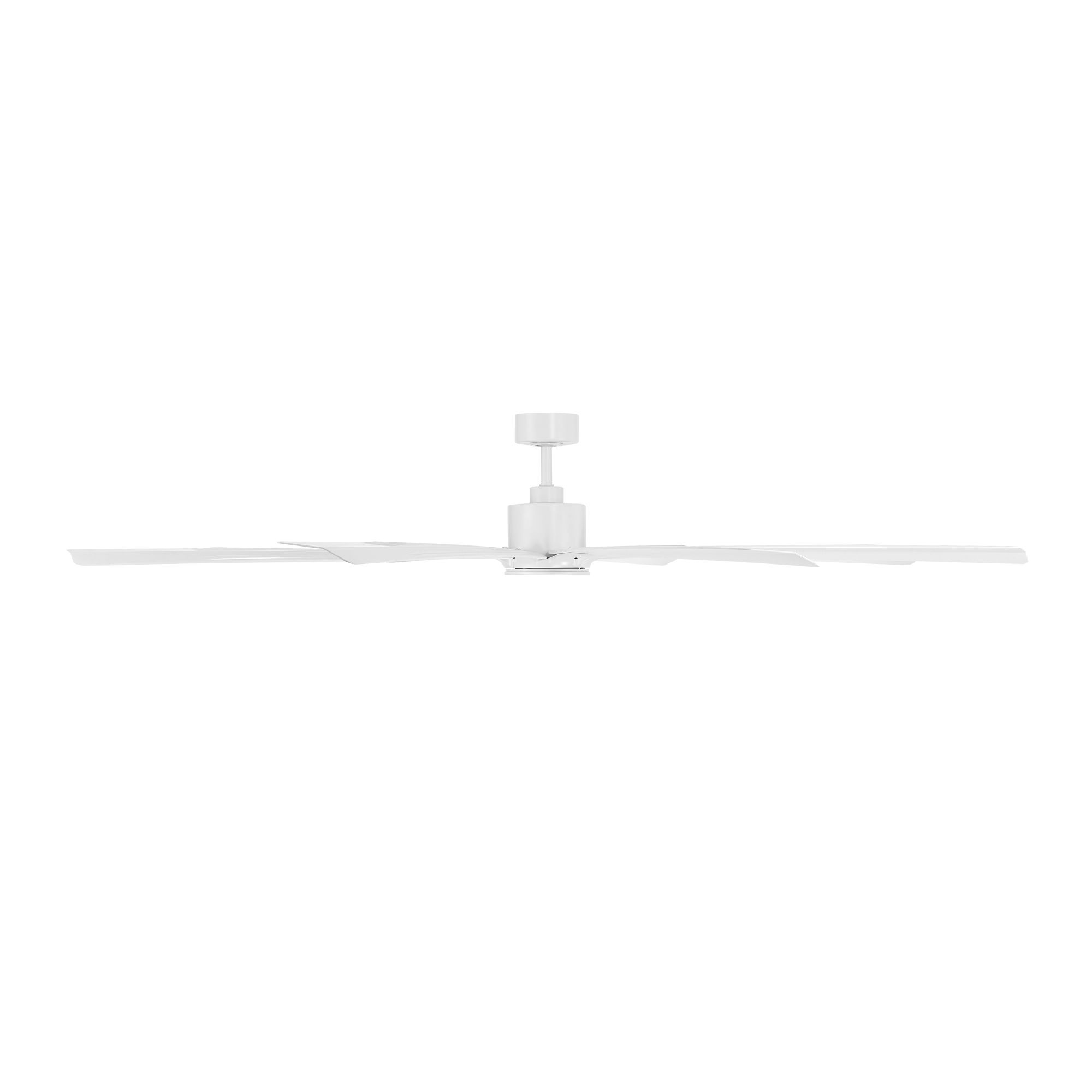 Image 3 84" Size Matters Matte White Smart Ceiling Fan more views