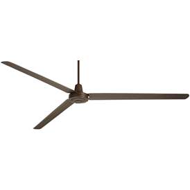 Image2 of 84" Turbina XL DC Oil-Rubbed Bronze Large Ceiling Fan with Remote