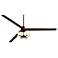 84" Turbina XL Etched Glass Oil-Rubbed Bronze Ceiling Fan