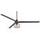 84" Turbina XL Industrial Bronze DC LED Large Ceiling Fan with Remote