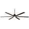 84" Ultra Breeze Oil Rubbed Bronze LED Wet Ceiling Fan with Remote