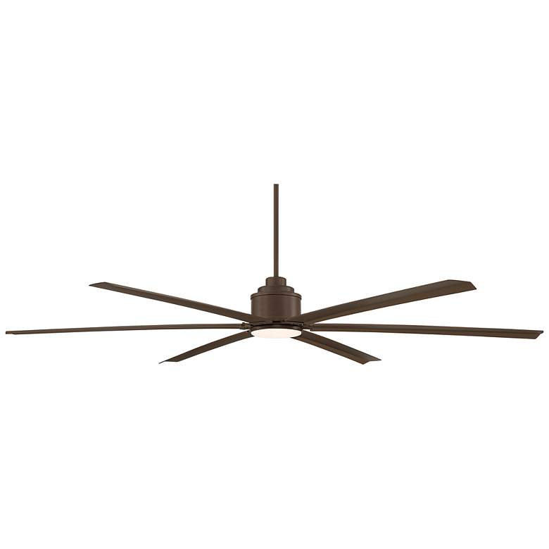 Image 6 84 inch Ultra Breeze Oil Rubbed Bronze LED Wet Ceiling Fan with Remote more views