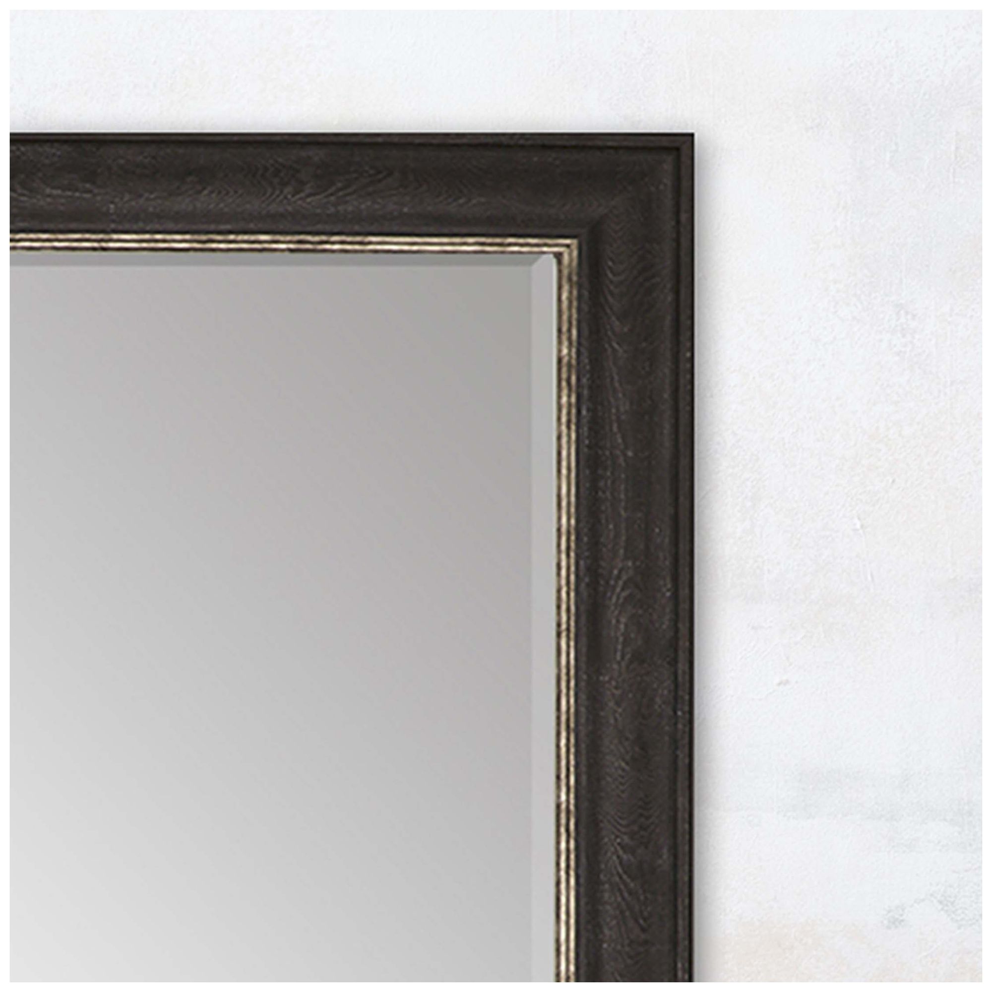Image 5 #843 Brown Metallic Wall Mirror - 35" x 45" more views