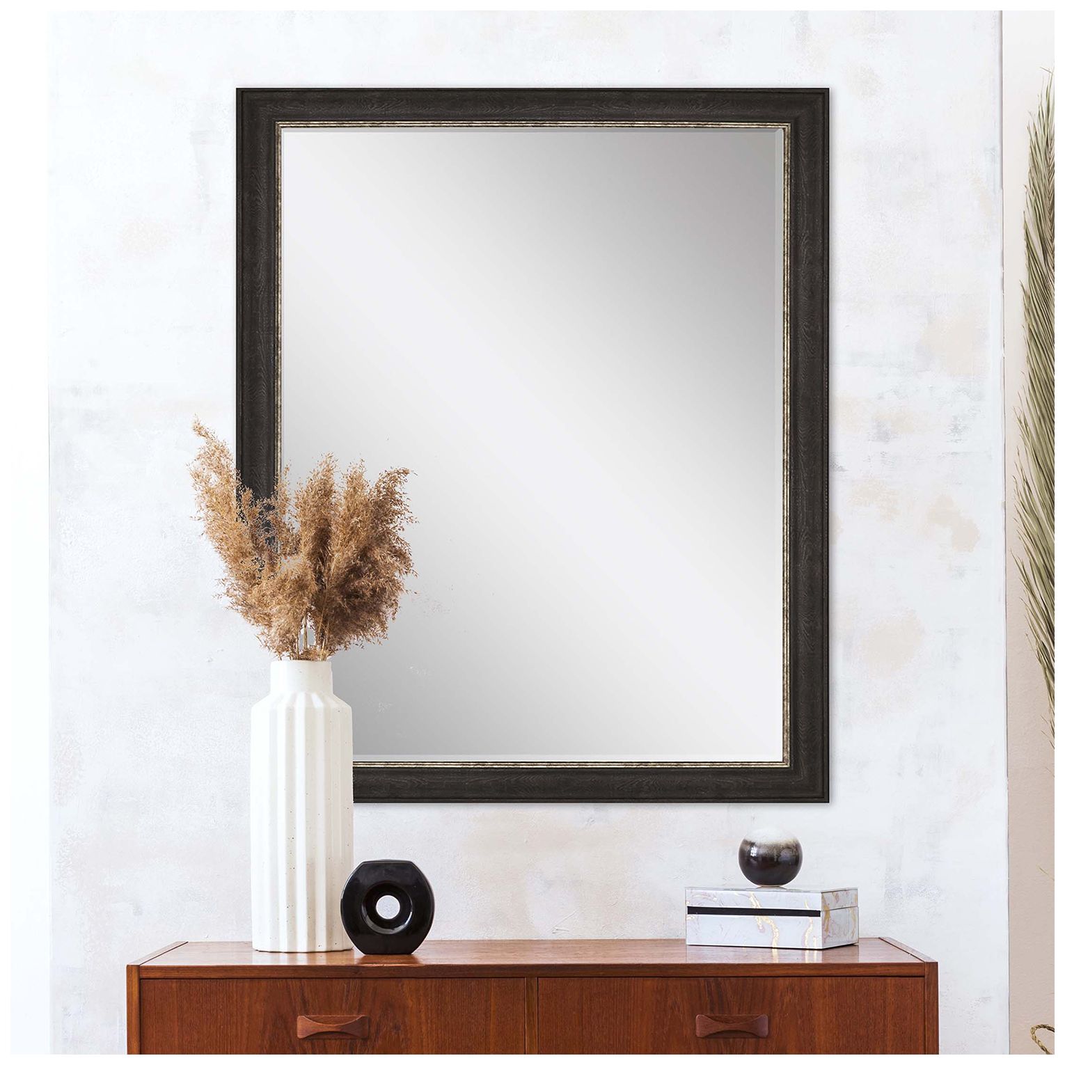 Image 3 #843 Brown Metallic Wall Mirror - 41" x 53" more views
