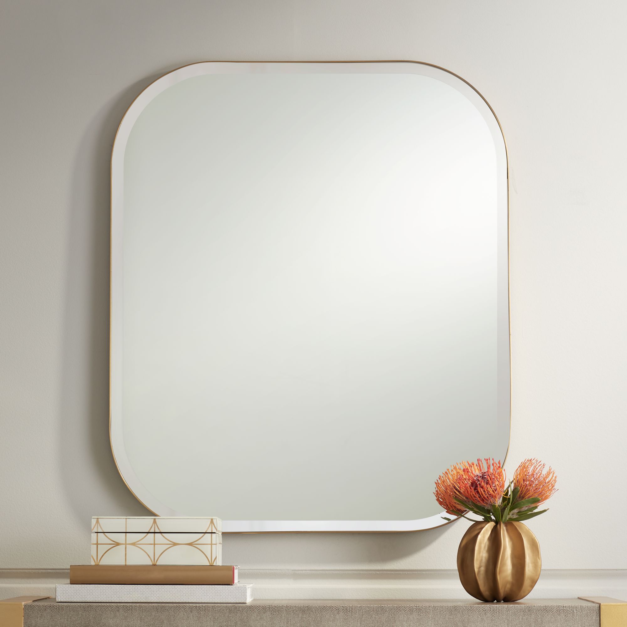 Gold, 25 In. To 36 In., Wall Mirrors, Mirrors Lamps Plus