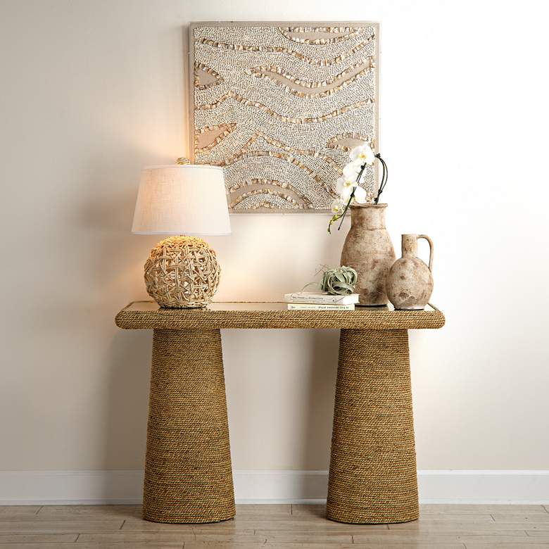 Image 1 Maui Rope Table Lamp in scene