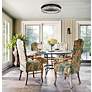 1_Elegant Lighting Monroe 26" Wide Black Crystal LED Ceiling Light in scene