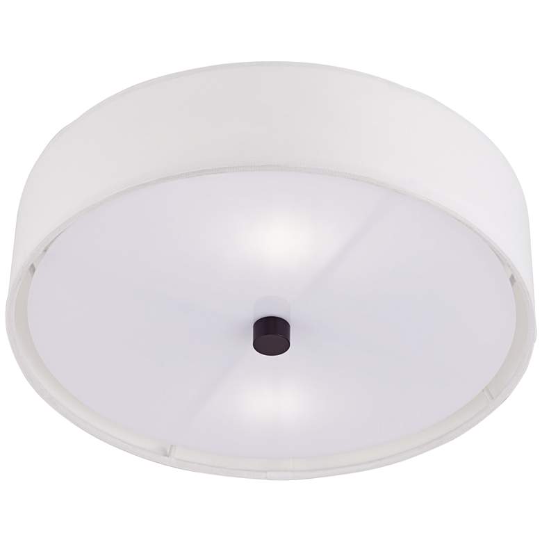 Image 2 86F30 - 14 inch Black Ceiling Flushmount more views