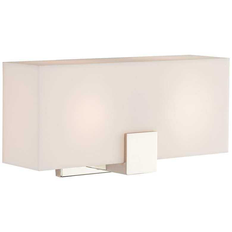 Image 3 86W83 - Polished Nickel ADA Sconce with Frosted White Acrylic Shade more views
