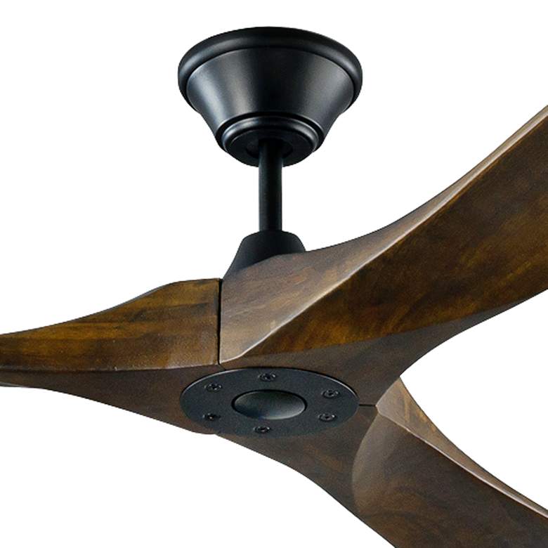 Image 3 88" Maverick Super Max Matte Black Ceiling Fan with Remote more views