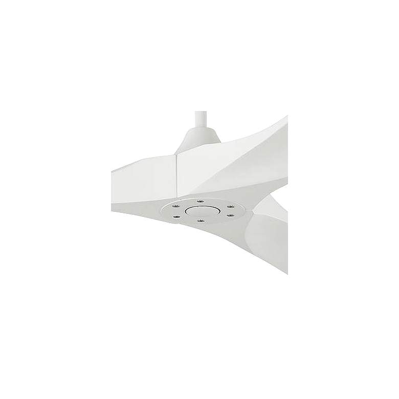 Image 3 88" Visual Comfort Maverick Super Max Matte White Fan with Remote more views