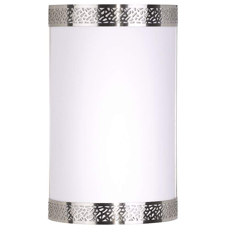 Image 1 88463 - White Acrylic No-Cord Wall Sconce