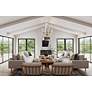 1_Crystorama Addis 26 3/4" Wide Polished Chrome 12-Light Chandelier in scene