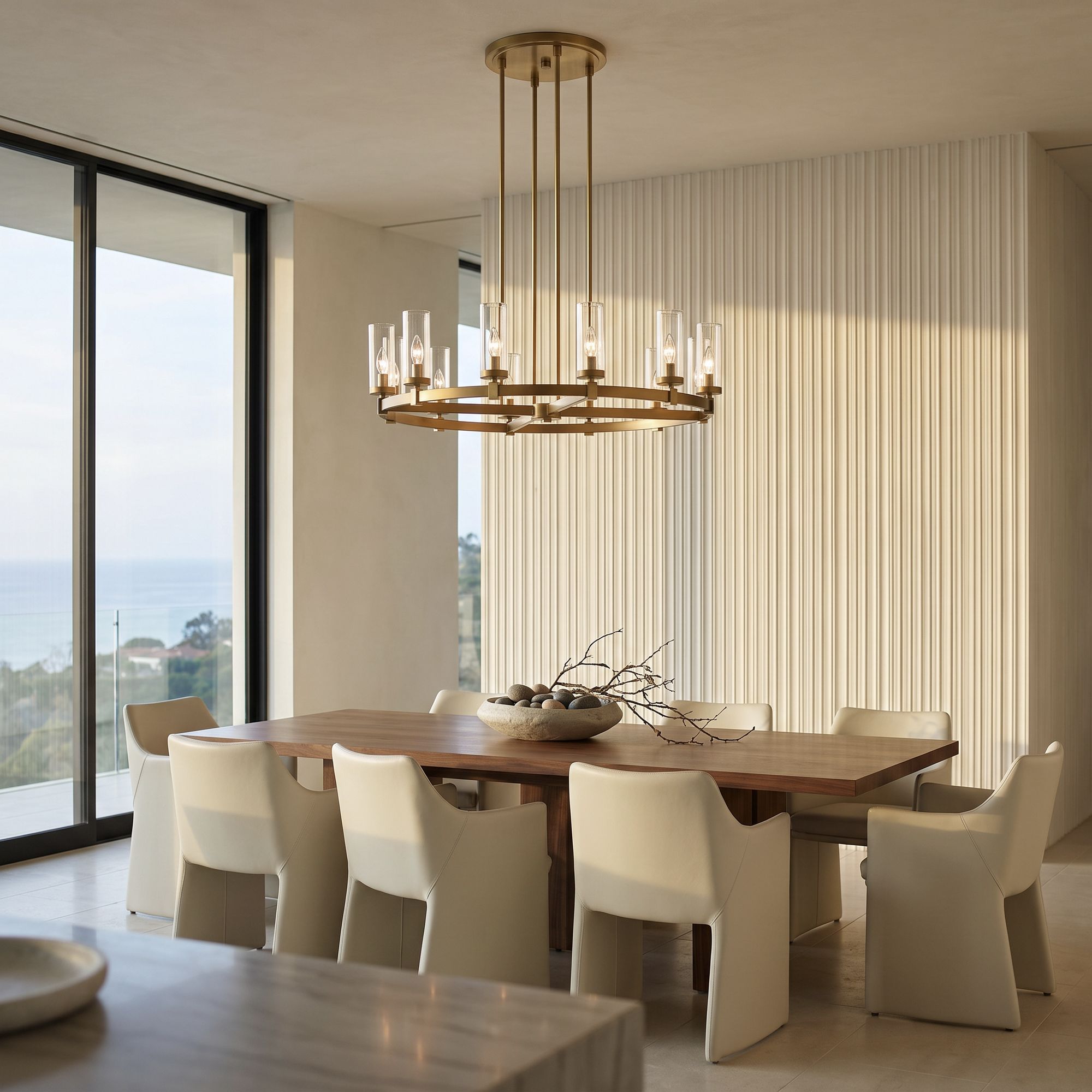 Watch A Video About the Stiffel Aron Brass 12 Light Wagon Wheel Chandelier