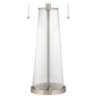 Color Plus Peggy 29 3/4" Clear Glass Fillable Table Lamp