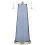 Color Plus Peggy 29 3/4" Modern Glass Blue Sky Table Lamp