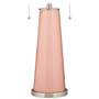 Color Plus Peggy 29 3/4" Rose Pink Glass Table Lamp