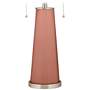 Color Plus Peggy 29 3/4" Rojo Dust Red Table Lamp