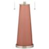 Color Plus Peggy 29 3/4" Rojo Dust Red Table Lamp